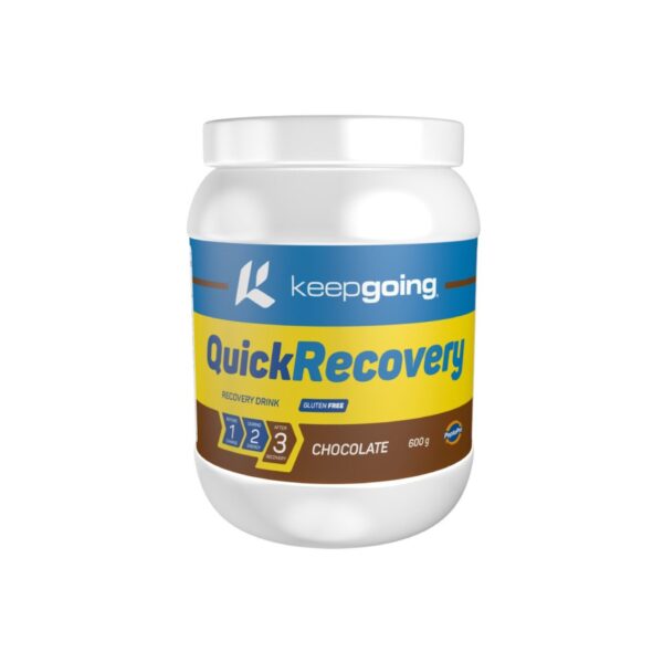 Recovery Keepgoing Quick Recovery Recuperador Chocolate 600 G - La Casa Del Trail Running