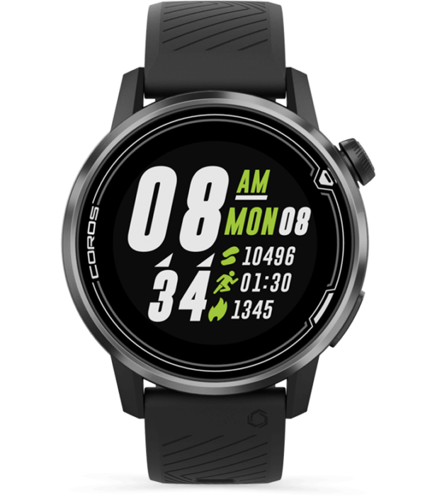 Coros Apex GPS 42mm Reloj Multideporte Negro - La Casa Del Trail Running