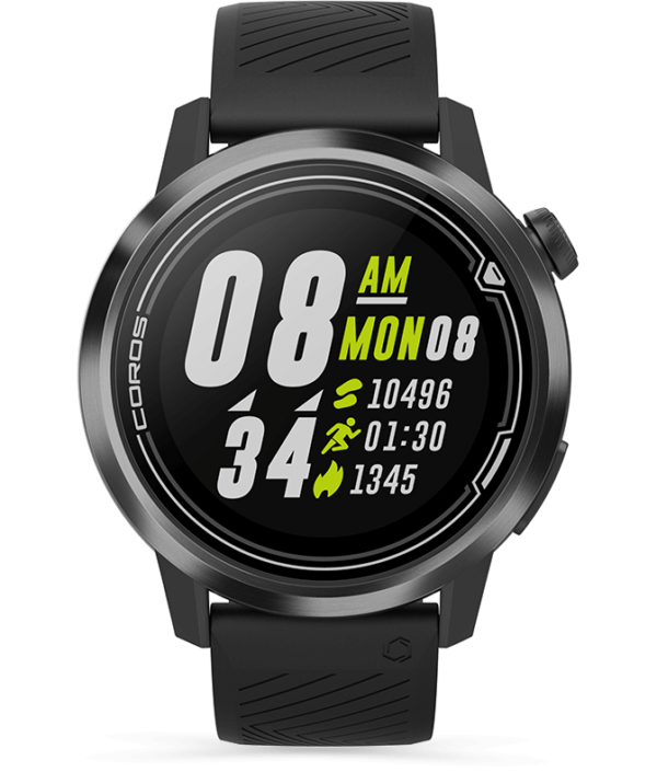 Coros Apex GPS 46mm Reloj Multideporte Negro - La Casa Del Trail Running