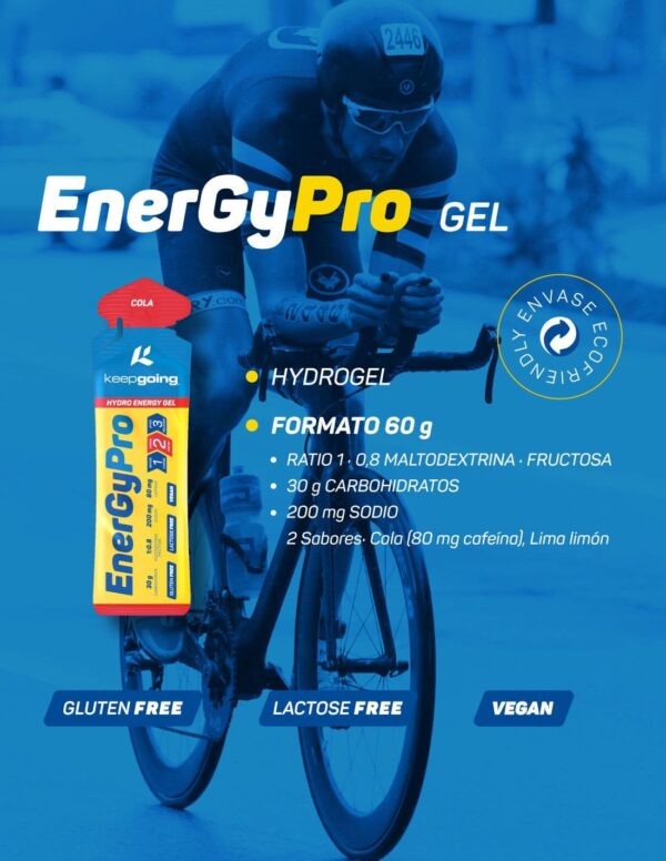 Gel Keepgoing Energy Pro Gel Hidrogel Cola 60 G - La Casa Del Trail Running (2)