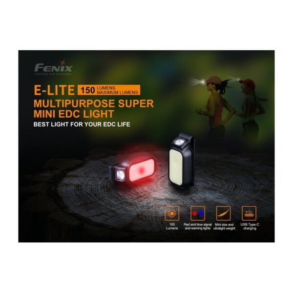 Luz Fenix Multiusos E-Lite 150 lumenes 0 - La Casa Del Trail Running