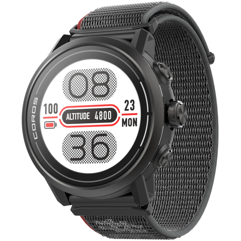 Coros Apex 2 Reloj GPS Multideporte Premium Negro - La Casa Del Trail Running