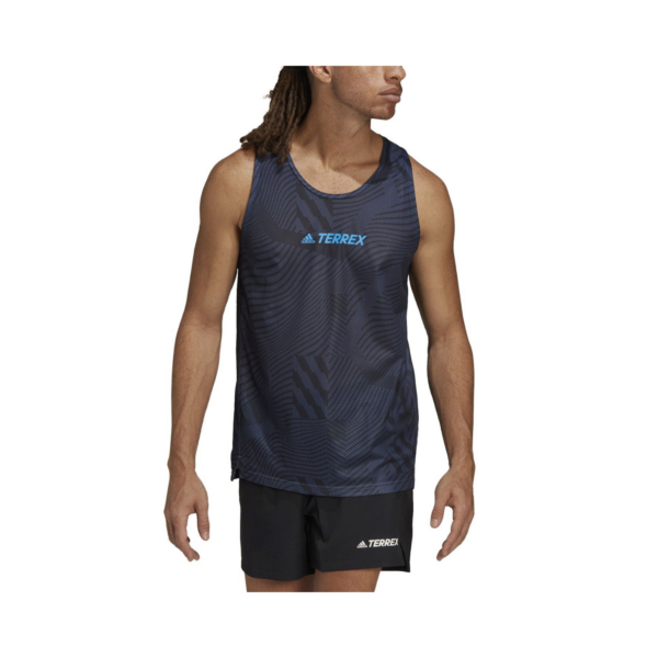 Camiseta Tirantes Adidas Terrex Agravic Azul - La Casa Del Trail Running (2)