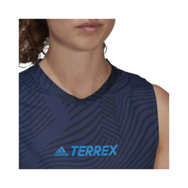 Camiseta Tirantes Adidas Terrex Agravic Azul Mujer - La Casa Del Trail Running (4)