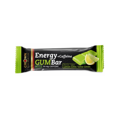 Energy Gum Bar Crown Sport Nutrition Barrita Energética De Gominola Lima Limón Con Cafeína 30 gr - La Casa Del Trail Running (1)