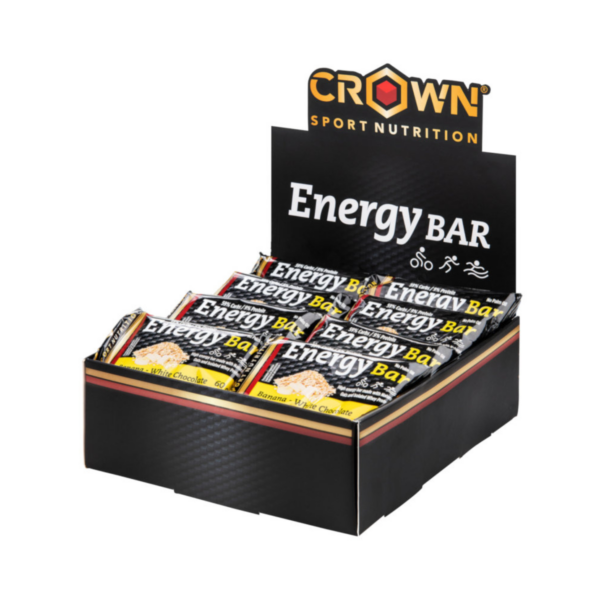 Energy Bar Crown Sport Nutrition Barrita Energética Banana Chocolate Blanco 60 gr - La Casa Del Trail Running (2)