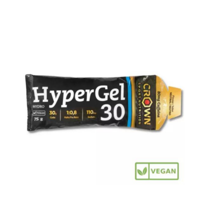 HyperGel 30 Crown Sport Nutrition Gel Energético Con Cafeína Neutro 75 gr- La Casa Del Trail Running