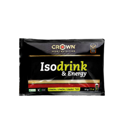 Isodrink Energy Crown Sport Nutrition Bebida Isotónica Limón Monodosis 32 gr - La Casa Del Trail Running